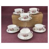 Vintage Nippon Yoko Boeki Co? Enameled Roses Tea