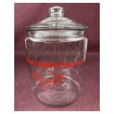 Piedmont Candy Company Red Bird Brand Candy Jar,