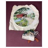 Beautiful Farm and duck cross stitch, needs