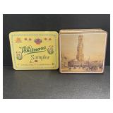 (2) Vintage tins