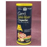Carr's Table Water Biscuits Tin, has a few dings