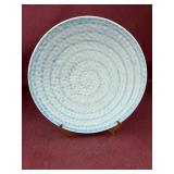Made in Italy textured swirl plate 14 1/2ï¿½
