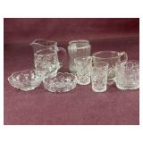 (8) Pieces of assorted glassware including a