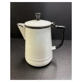Enamelware Coffee Pot, has some wear and a little