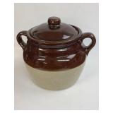 Monmouth Pottery Company  Bean Pot, has some