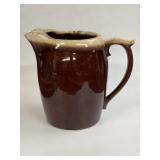 Vintage McCoy USA Pottery 7011 8' Brown Drip