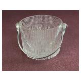Vintage Teleflora Crystal Ice Bucket Made in