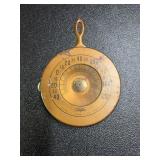 Vintage Mini Skillet wall Thermometer Cooper Co.