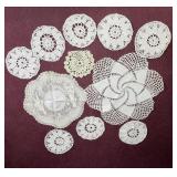(11) Assorted Doilies