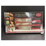 21-Piece Kitchen Cutlery Set, New in box
