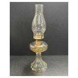 Vintage Oil Lamp needs minor repair 18 1/2ï¿½