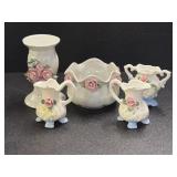 Porcelain 3D Mini Creamers, planter and candle