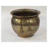 Vintage Brass Planter, Flower Pot