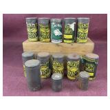 (13) Vintage Snuff Tins some have labels