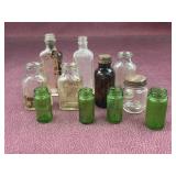(11) Assorted Vintage Medicine Bottles
