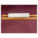 Marble rolling pin