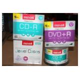 CD and DVD Mix - Qty 223