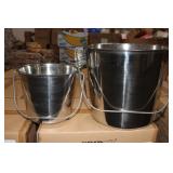Stainless Steel Bucket - Qty 60