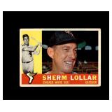 1960 Topps #495 Sherm Lollar VG to VG-EX+