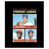 1971 Topps #72 Seaver/Gibson/Jenkins EX to EX-MT+