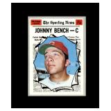 1970 Topps #464 Johnny Bench AS EX to EX-MT+