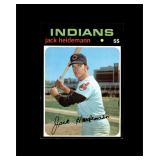 1971 Topps #87 Jack Heidemann EX-MT to NRMT+
