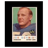 1959 Topps #6 Joe Schmidt NRMT to NM-MT+
