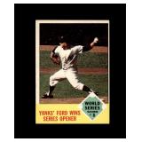 1963 Topps #142 Whitey Ford WS1 VG-EX to EX+