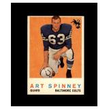 1959 Topps #171 Art Spinney EX to EX-MT+