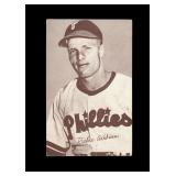 1947-66 Exhibits Richie Ashburn VG to VG-EX+