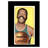 1970 Topps #162 Fred Crawford EX to EX-MT+