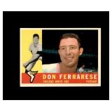 1960 Topps #477 Don Ferrarese VG to VG-EX+