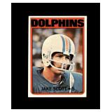 1972 Topps #193 Jake Scott EX to EX-MT+