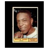 1961 Topps #458 Willie Tasby VG-EX to EX+