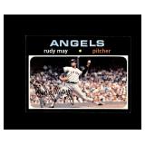 1971 Topps #318 Rudy May EX-MT to NRMT+