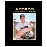 1971 Topps #44 Johnny Edwards EX-MT to NRMT+