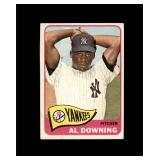 1965 Topps #598 Al Downing SP VG to VG-EX+