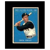 1961 Topps #486 Dick Groat MVP VG-EX to EX+