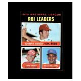 1971 Topps #64 Bench/Perez/Williams EX to EX-MT+