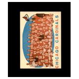 1959 Topps #118 Chicago Cardinals CL EX to EX-MT+