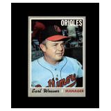1970 Topps #148 Earl Weaver NRMT to NM-MT+