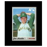 1970 Topps #565 Jim Hunter EX to EX-MT+