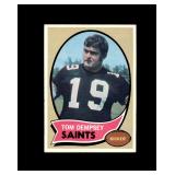 1970 Topps #140 Tom Dempsey RC EX to EX-MT+