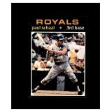 1971 Topps #487 Paul Schaal EX-MT to NRMT+