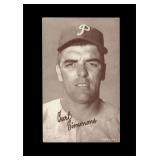 1947-66 Exhibits Curt Simmons VG-EX to EX+