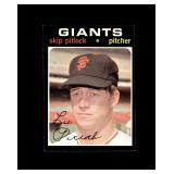1971 Topps #19 Skip Pitlock EX-MT to NRMT+