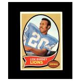 1970 Topps #75 Lem Barney RC EX to EX-MT+