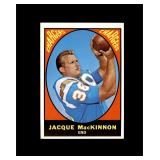 1967 Topps #124 Jacque MacKinnon EX-MT to NRMT+