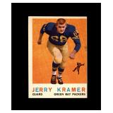 1959 Topps #116 Jerry Kramer RC VG-EX to EX+