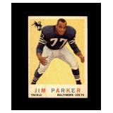 1959 Topps #132 Jim Parker RC VG-EX to EX+